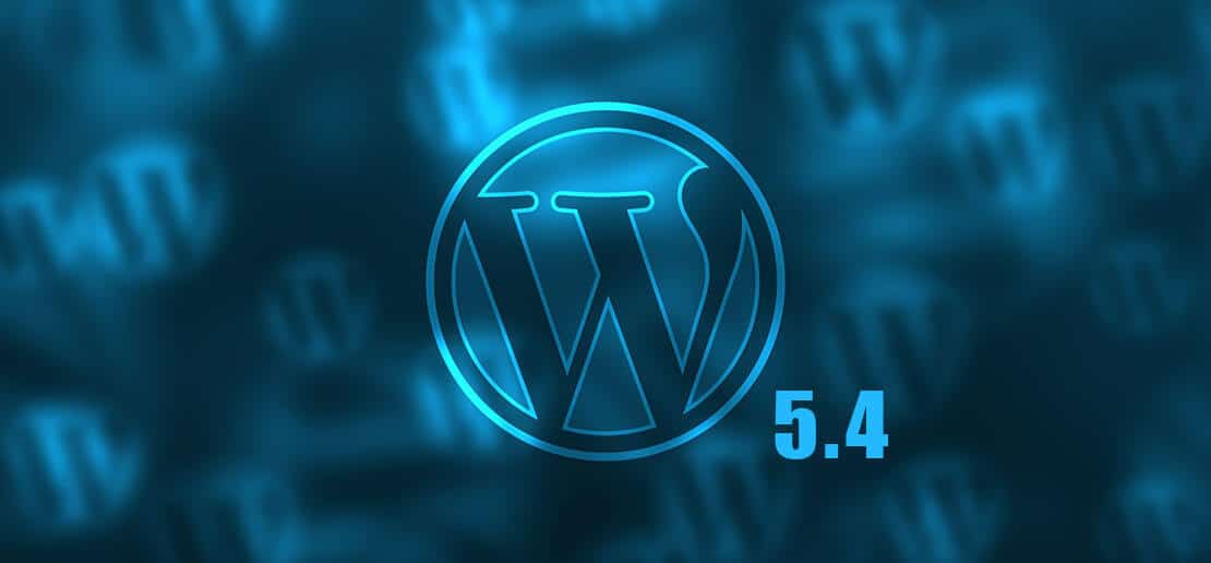 WordPress 5.4 Update